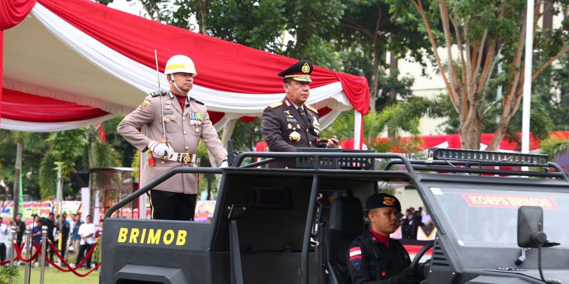 Kapolresta Barelang Ikuti Upacara Hari Bhayangkara Ke-78 Tahun 2024 di Polda Kepri