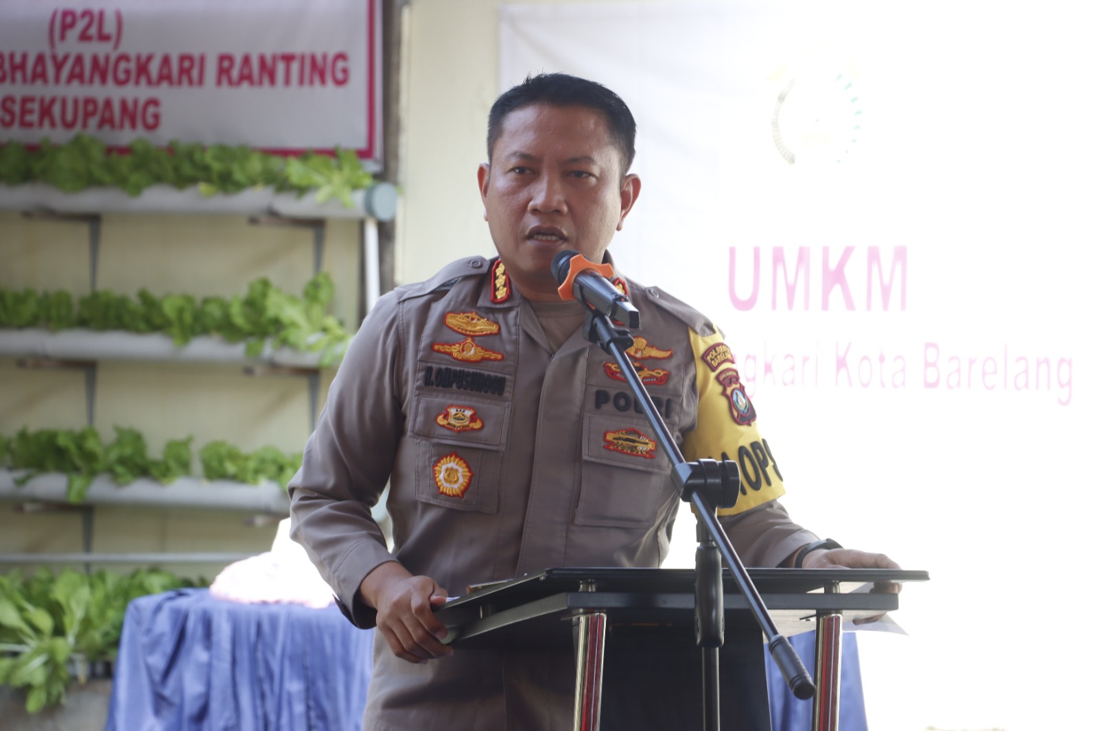 Kunjungan Kerja Kapolresta Barelang di Polsek Sekupang dan Polsek Kawasan Pelabuhan Batam