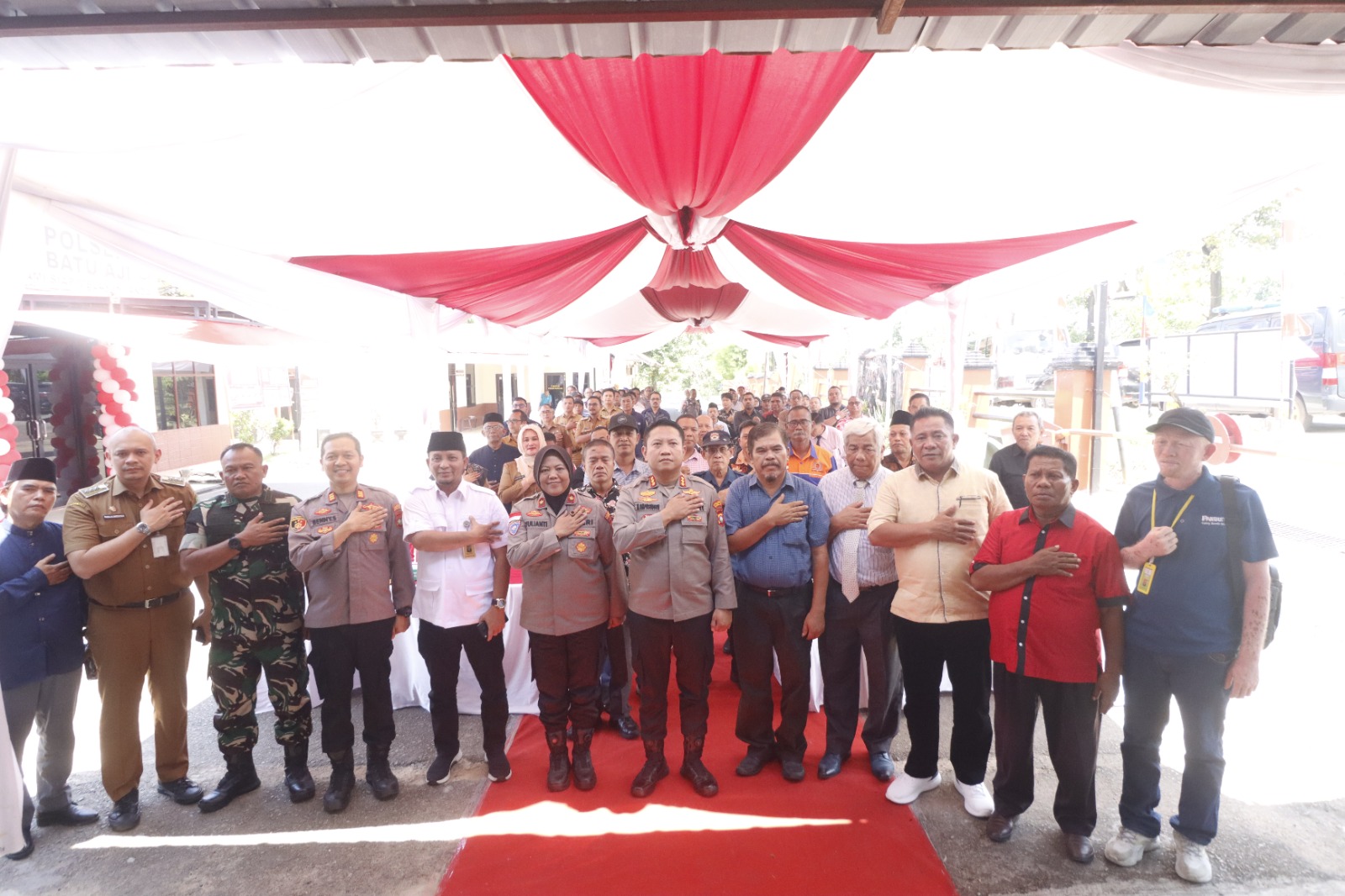 Kapolresta Barelang Kunjungan Kerja Ke Polsek Bulang dan Polsek Batu Aji Ingatkan 6 Point Penting