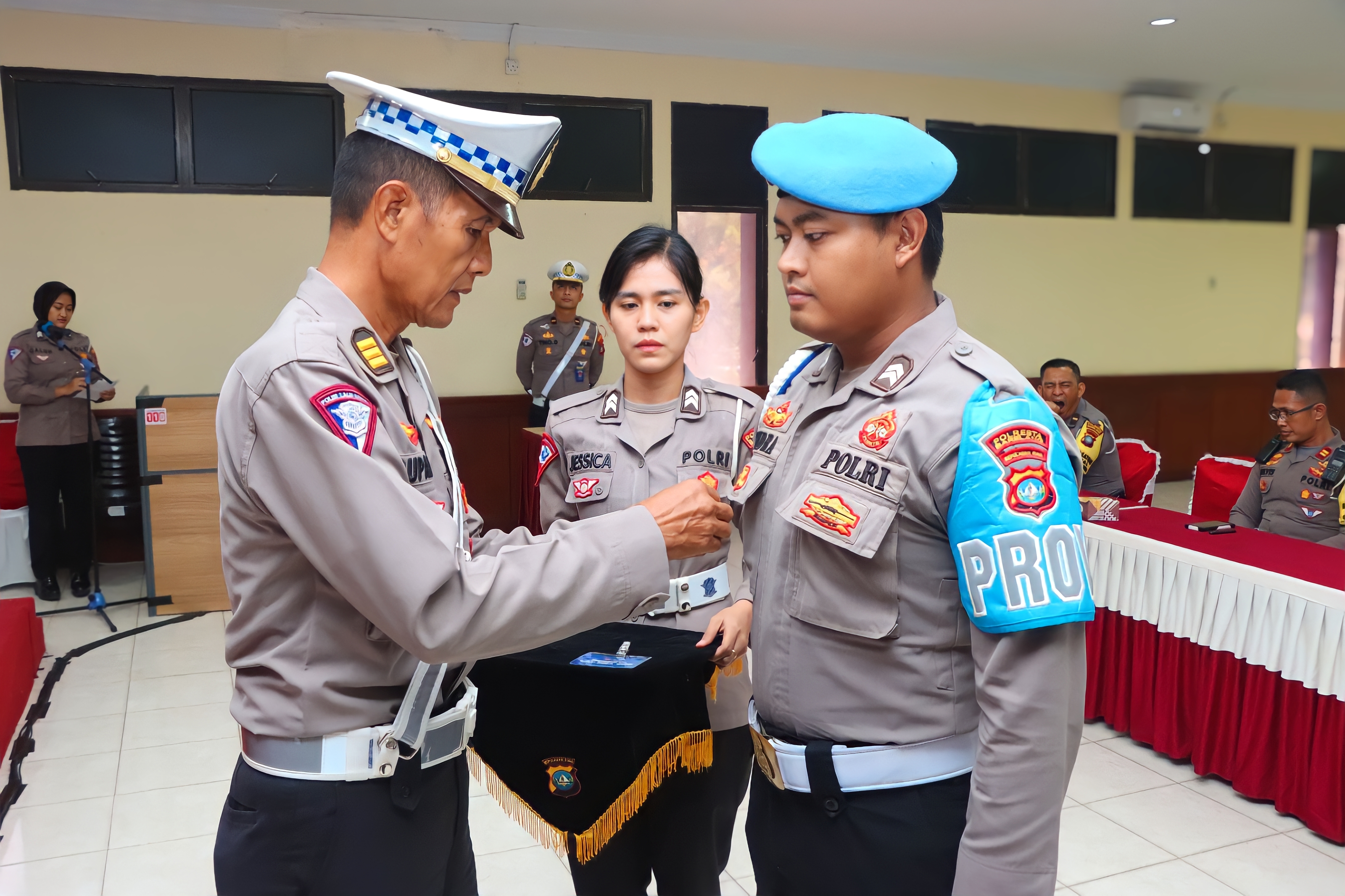 Polresta Barelang Gelar Latpra Operasi Zebra Seligi 2024
