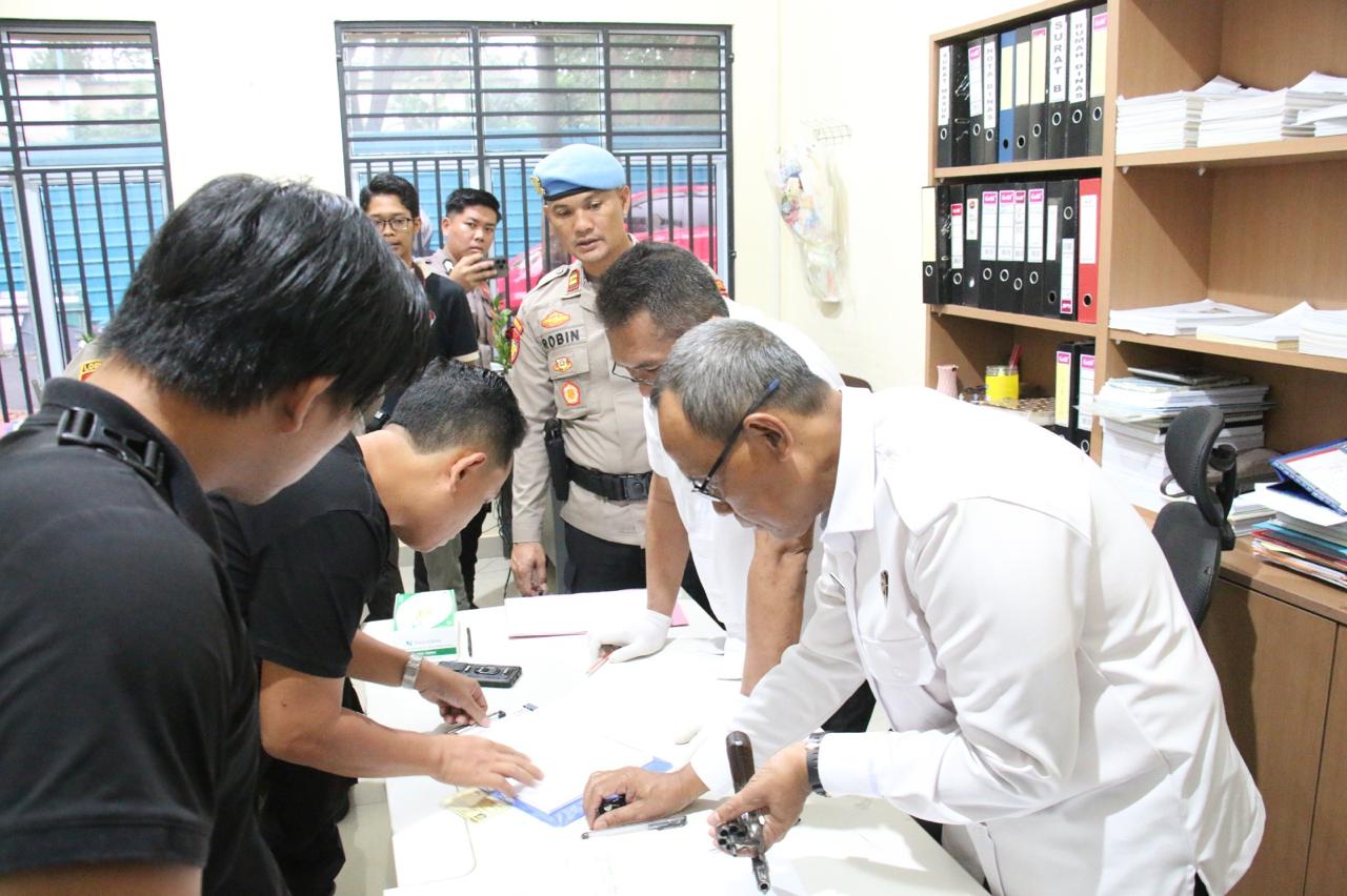 Itwasda Polda Kepri Gelar Pengecekan Senjata Api dan Amunisi Polresta Barelang serta Polsek Jajaran