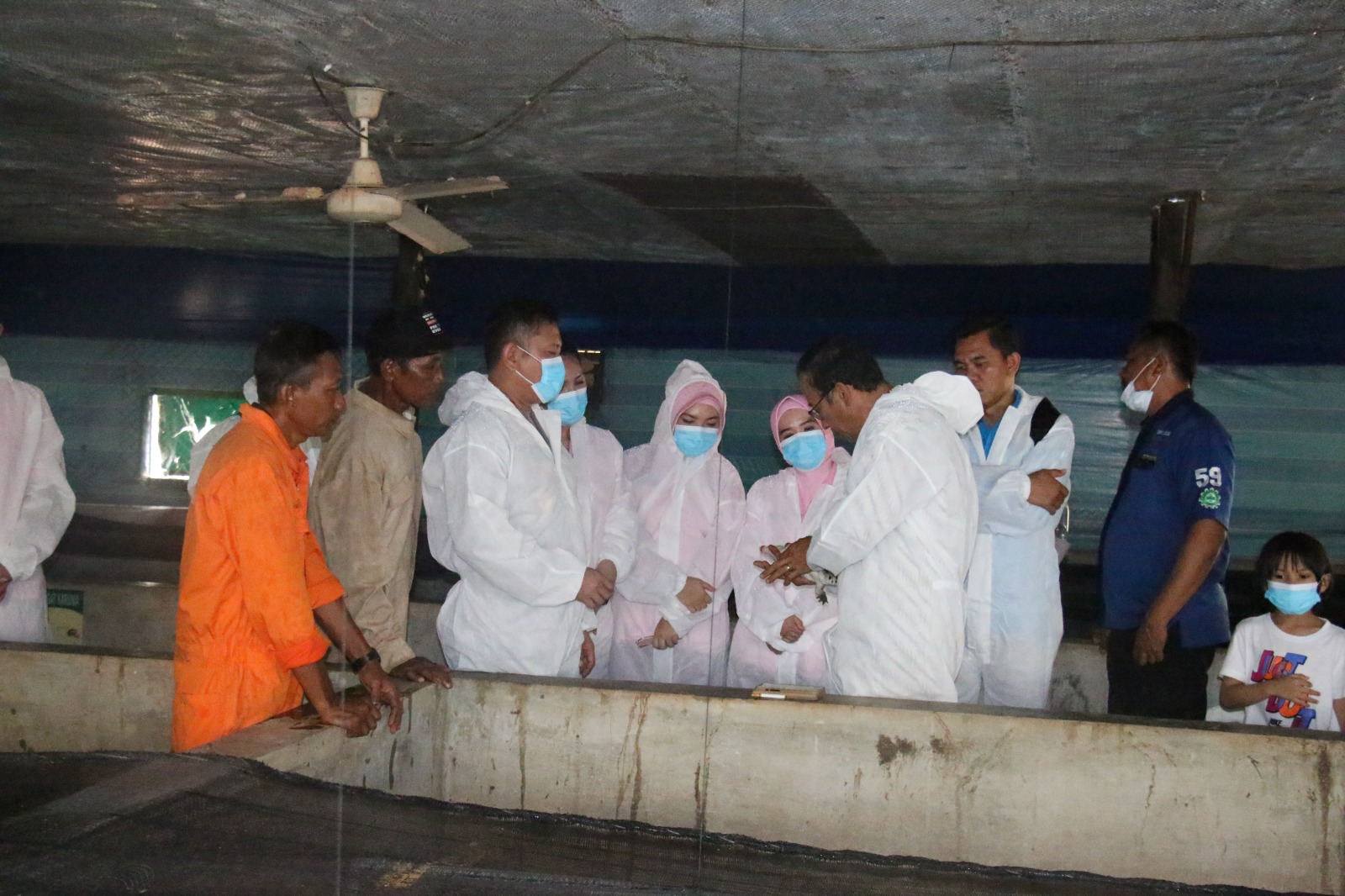 Kapolresta Barelang Tinjau Lokasi Penangkaran Buaya yang Jebol di Pulau Bulan