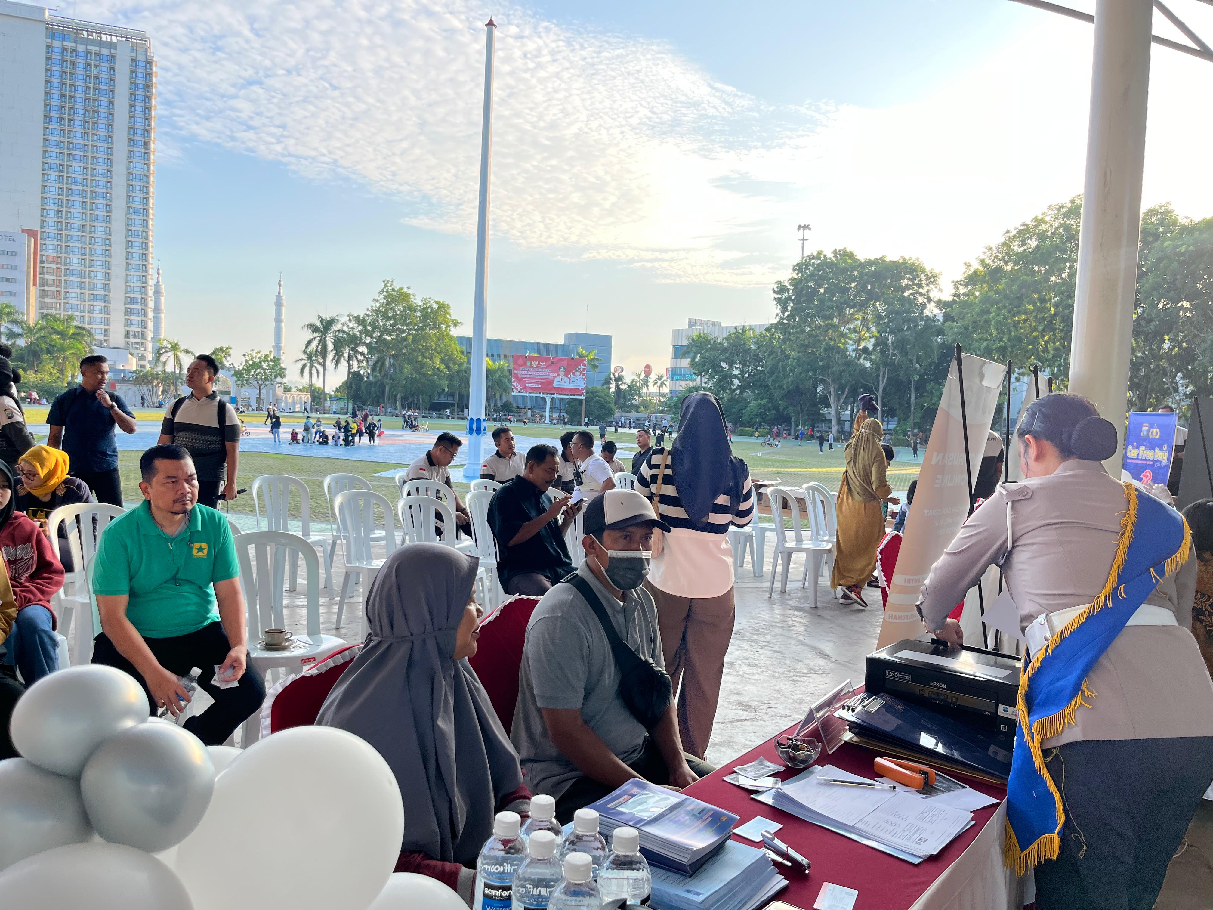 Polresta Barelang Gelar Kegiatan Car Free Day Dalam Rangka Hari Ulang Tahun Bhayangkara Ke-79 Tahun 2025