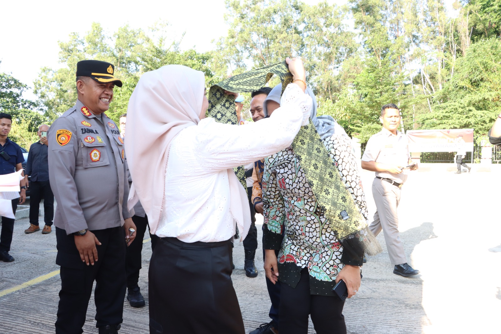 Kapolresta Barelang Menghadiri Kunjungan Tim Kompolnas Ri Di Polsek Batu Ampar