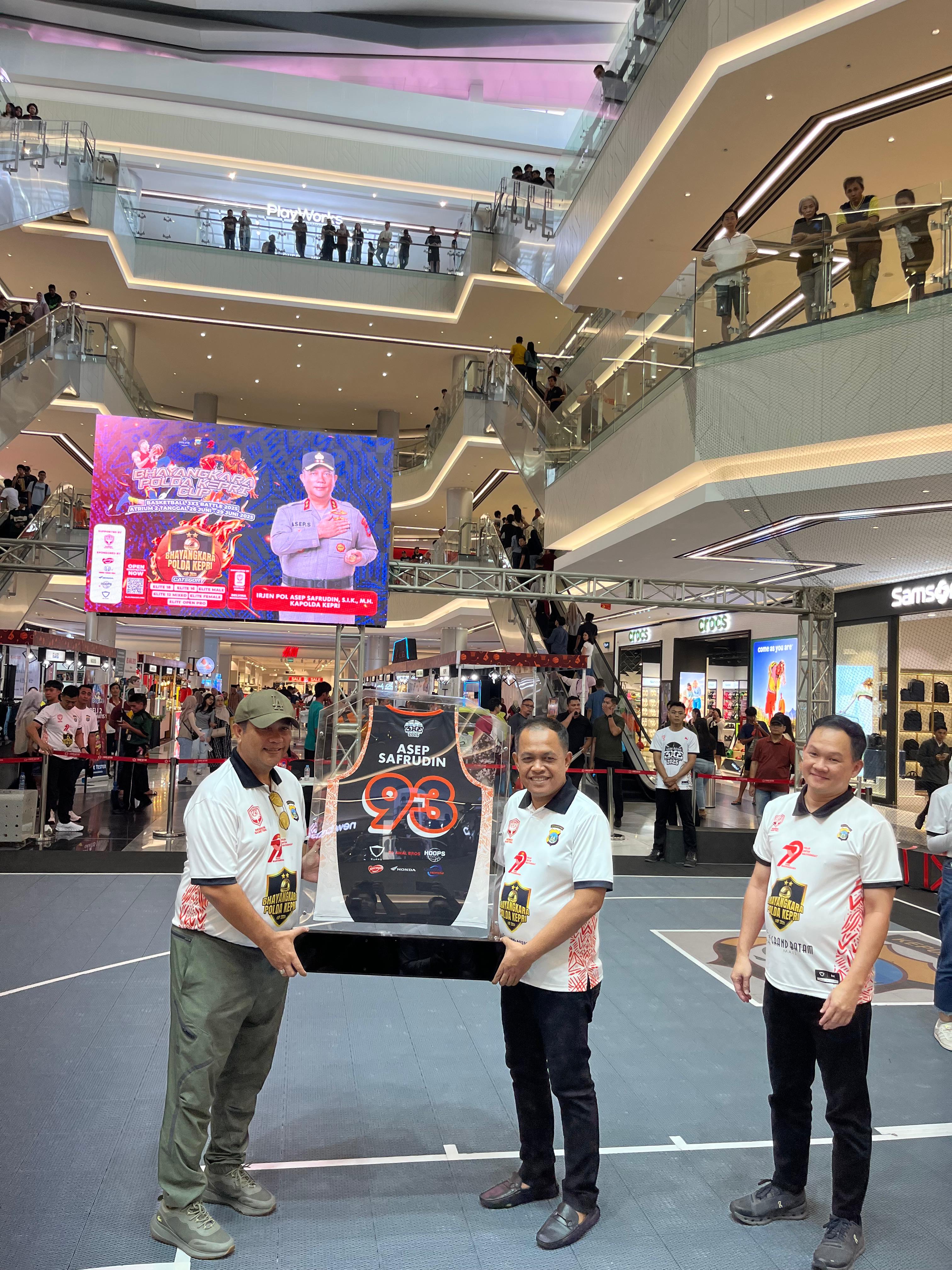 Turnamen Basketball 3x3 Battle Meriahkan Hari Bhayangkara ke-79 di Batam