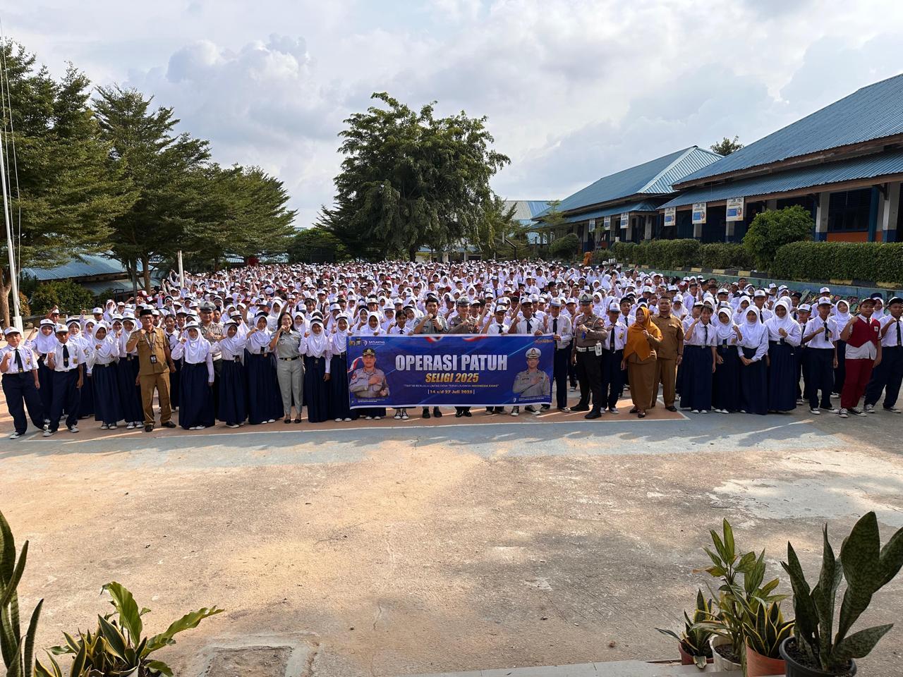 Satlantas Polresta Barelang Gencarkan Police Go To School dalam Operasi Patuh Seligi 2025