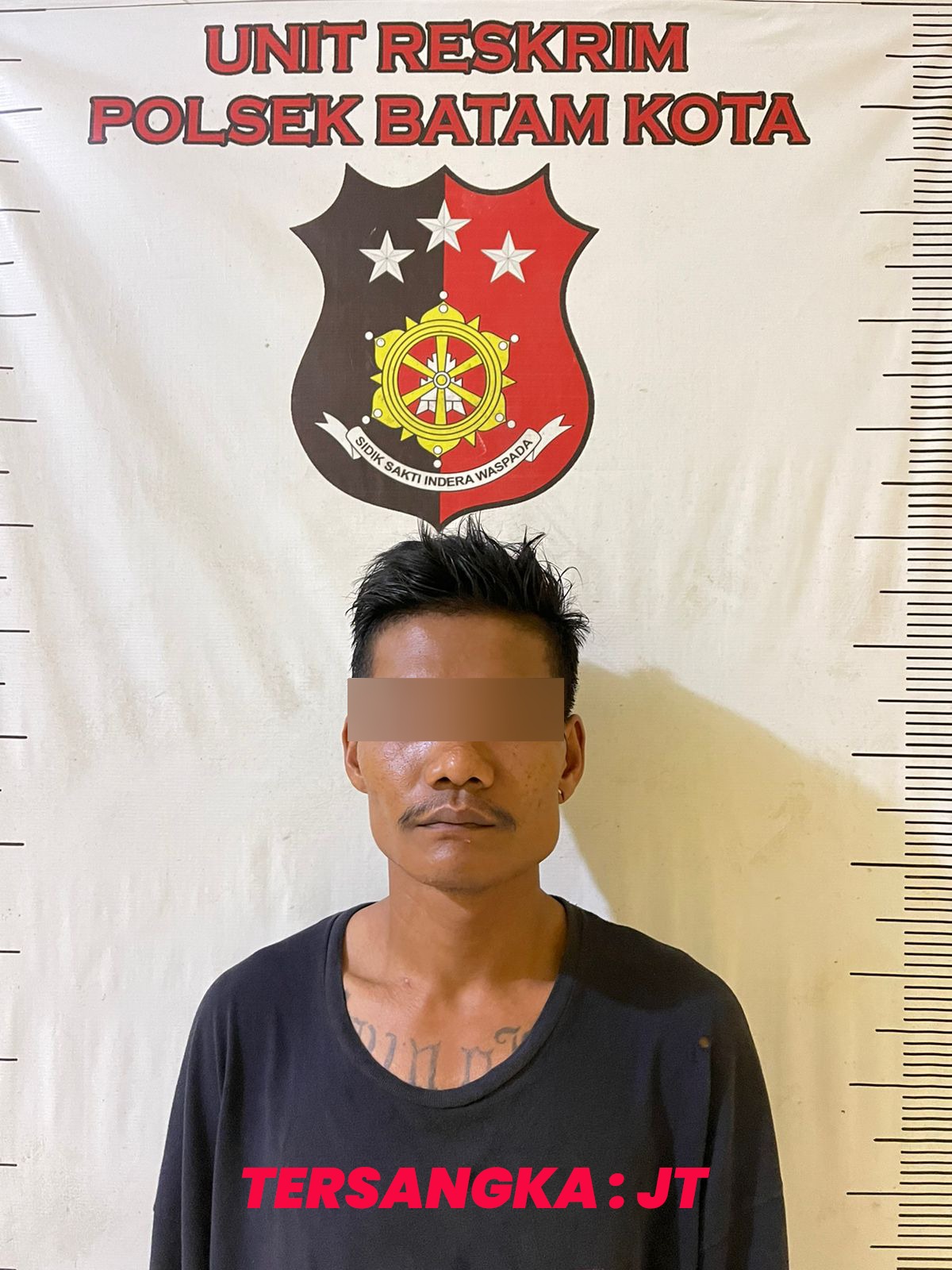 Cepat Tanggap, Polsek Batam Kota Ungkap Kasus Pencurian Besi Dalam Waktu 1x24 Jam