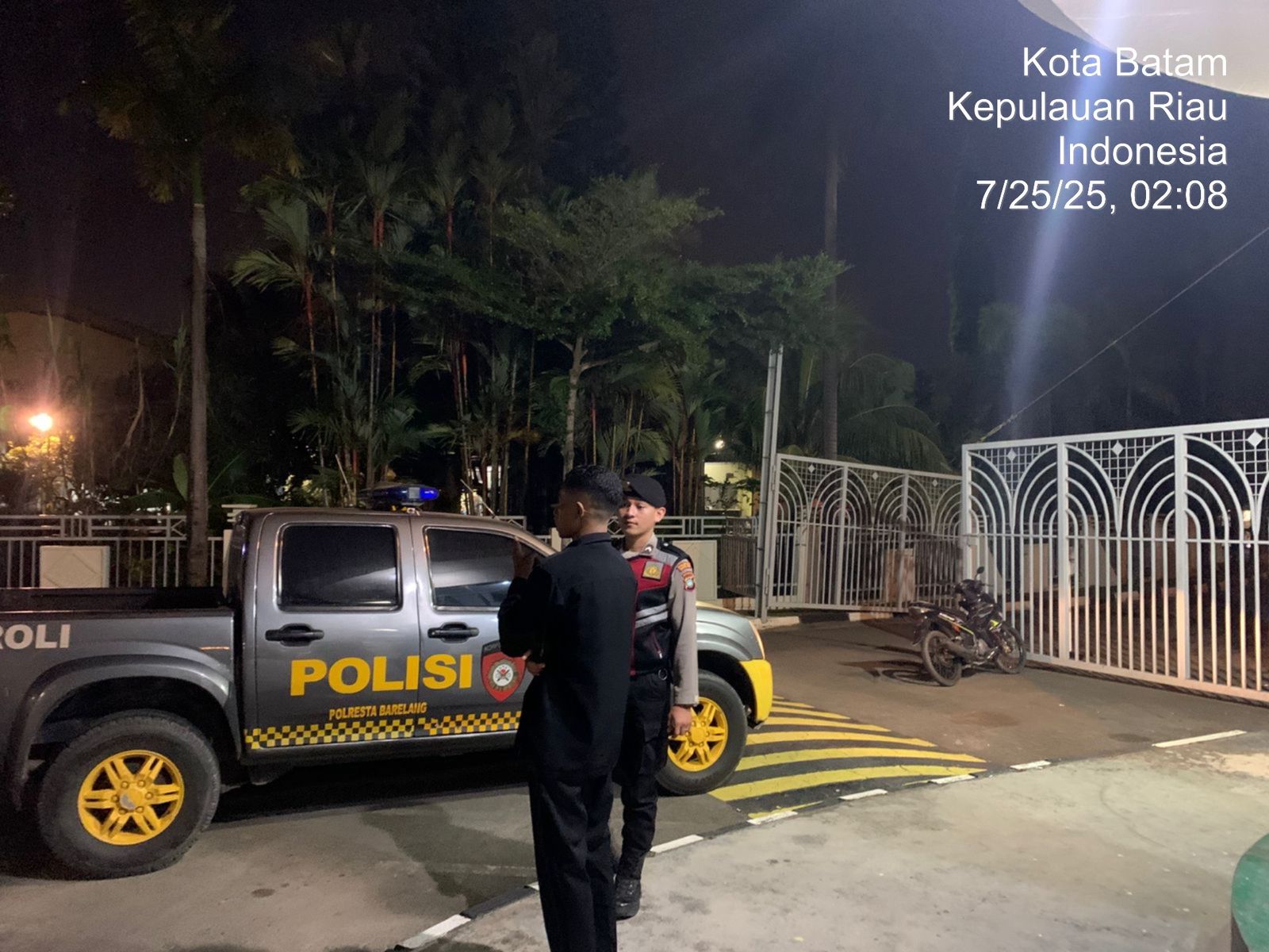 Satuan Samapta Polresta Barelang Gelar Patroli Antisipasi Premanisme di Kawasan Industri Kota Batam