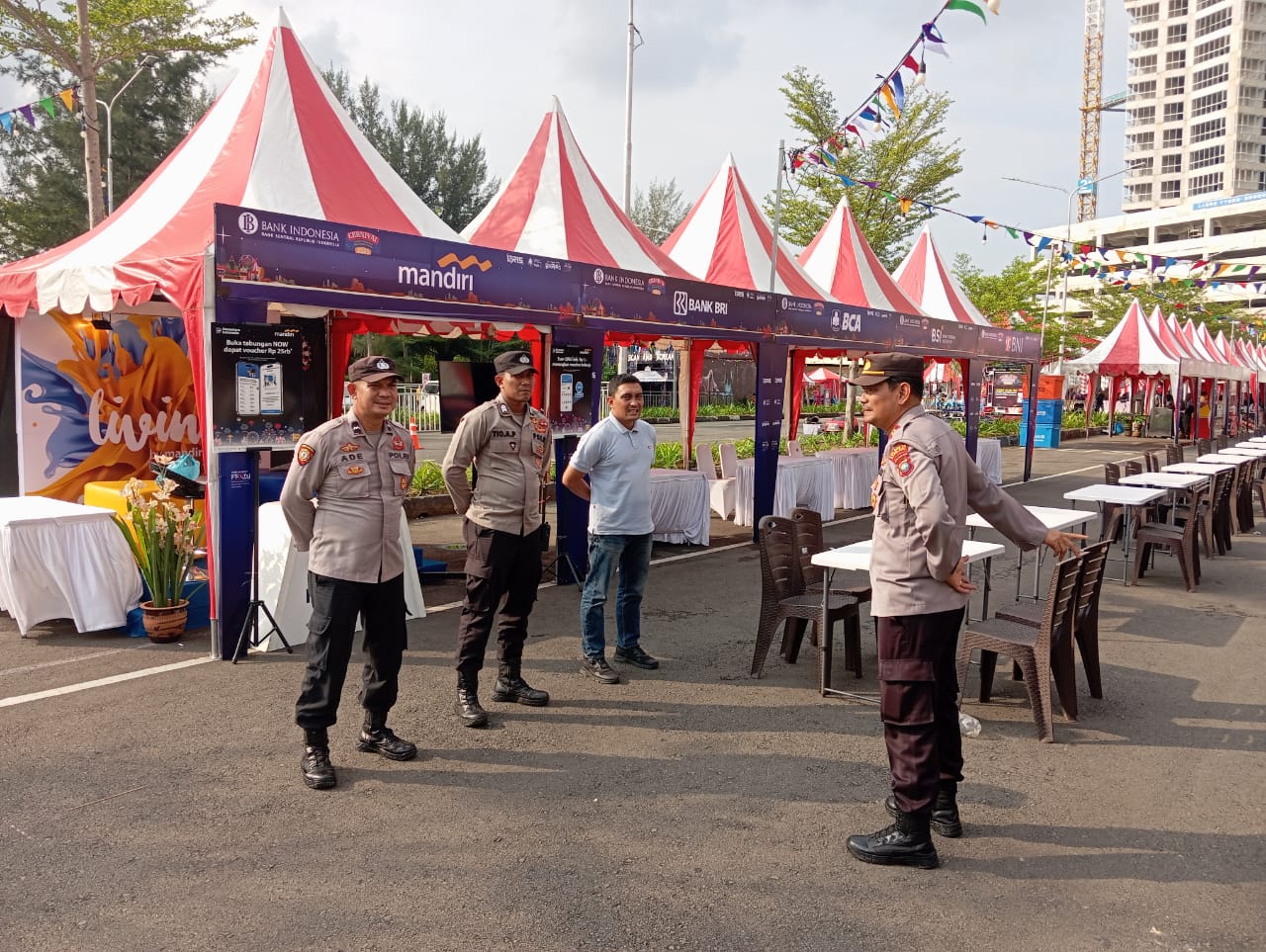Polsek Batu Ampar Sukses Amankan Opening Ceremony Cernival 2025 di Harbourbay